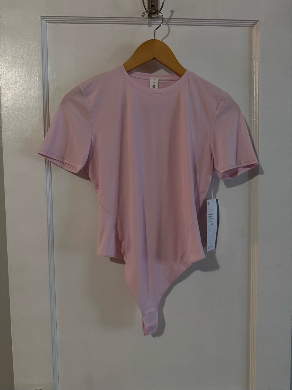 Lululemon Nulu short-sleeve crew thong bodysuit new with tags